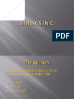 Strings in C