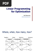 2018 1 Linear Programming