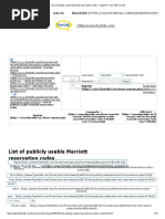 List of Publicly Usable Marriott Reservation Codes - Page 64 - FlyerTalk Forums