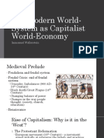 The Modern World-System As Capitalist World-Economy