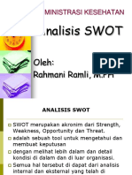 SWOT Kesehatan