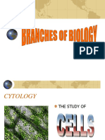1 Branches of Biology 2