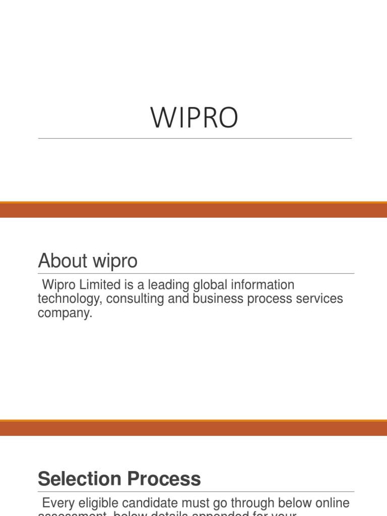 Wipro | Test (Assessment) | Programming Language