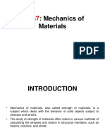 IE: Mechanics of Materials