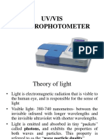 UV Vis Spectrophotometer