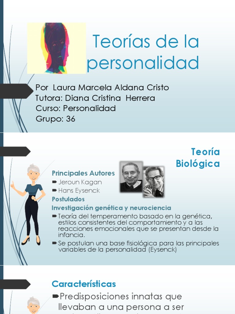 Teorías de La Personalidad