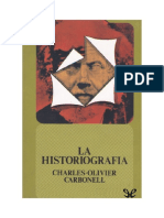 Carbonell Charles Olivier - La Historiografia