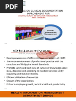 Training On Clinical Documentation Improvement For Hospitalpptnew