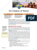 The Congress of Vienna and Its Goal of Restoring Order