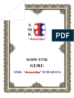 Kode Etik SMK Antartika Surabaya