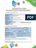 Guía de Actividades y Rúbrica de Evaluación - Tarea 5 - Vigilancia Epidemiológica y Aplicación de La Epidemiología Ambiental