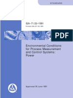 Environmental Conditions For Process Measurement and Control Systems: Power