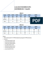 Jadwal Jaga Stase Jiwa RSJKA