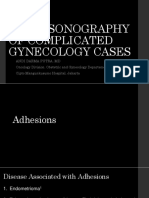 2019, Ultrasonography of Complicated Gynecology Cases