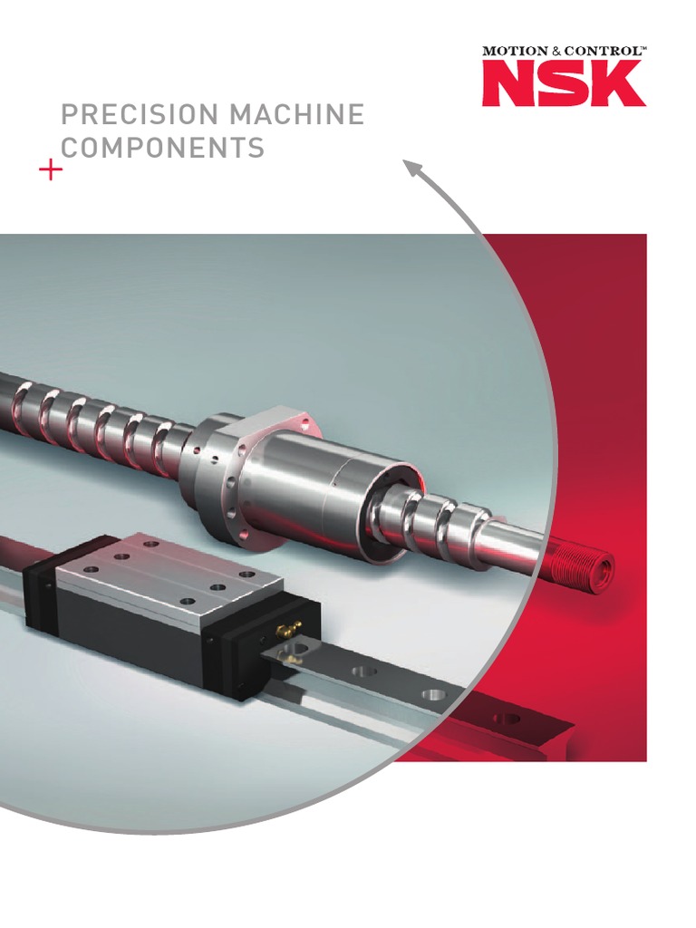 NSK Precision Machine Component General PDF | PDF | Operations ...