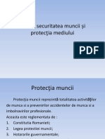 Igiena Securitatea Muncii Si Protectia Mediului