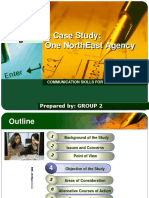 A Case Study: One NorthEast Agency
