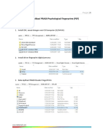 Tutorial Aplikasi PRiADI Psychological Fingerprints PDF