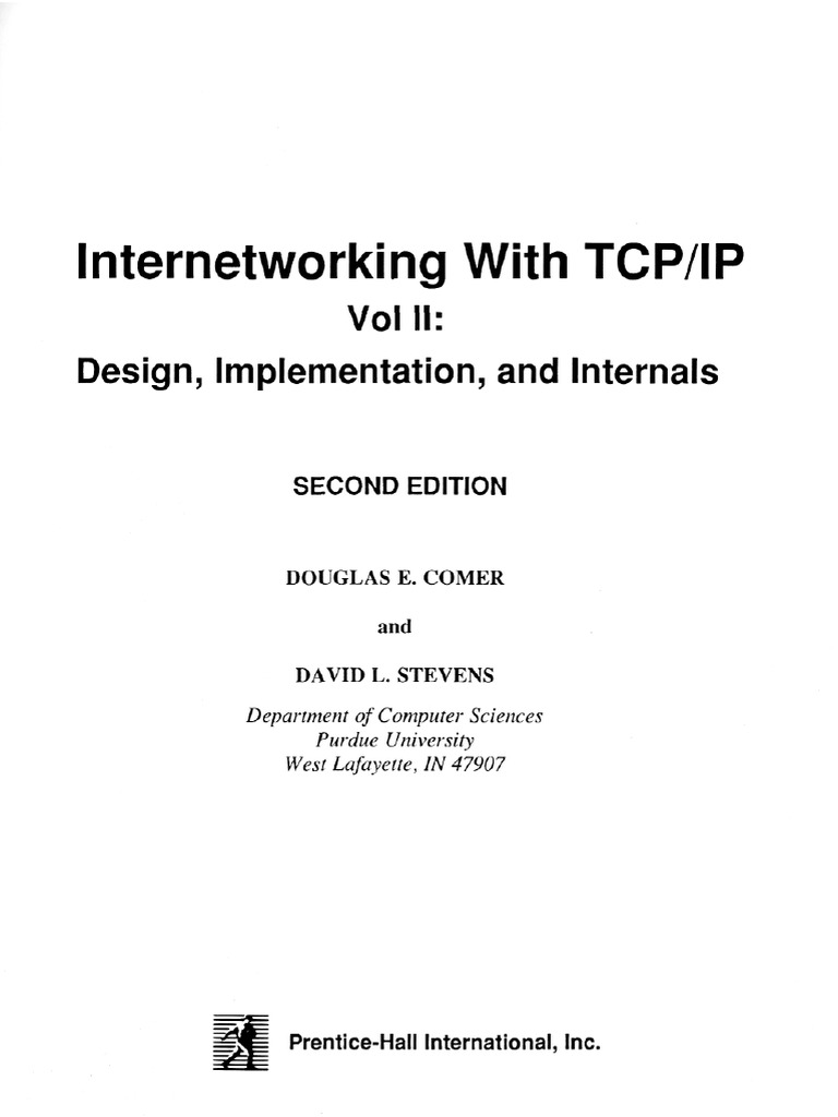 TCP/IP Internetworking: Design & Implementation | PDF | Transmission ...
