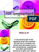 FCE Speaking Part 2 Presentation