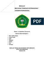 Makalah Ekonomi Internasional Revisi