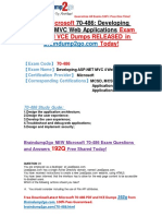 Microsoft 70 486 Dumps PDF Offer PDF