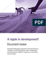 A Ripple in Development?: Document Review