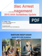 CARDIAC ARREST MANGEMENT 2015 AHA Guidelines