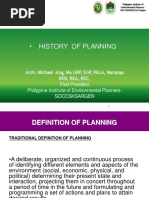 Foundation of Planning For CDC