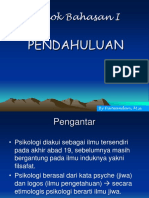 Pengantar Psikologi Umum PDF