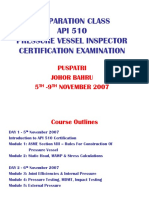 Pressure Vessel Inspector Certification - by Puspatri