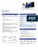 Optional Leroy Somer Alternator: Output Ratings Ratings and Performance Data