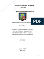 ZONIFICACIÓN ECOLÓGICA ECONÓMICA