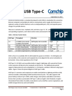 USB 3.1/USB Type-C: USB Type Throughput Direction Total Capacitance Pin Count