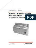 BACnet Communication Interface (BCI-I)