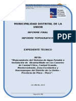 Informe Topografico 01