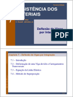 Resistência Dos Materiais Resistência Dos Materiais: Deflexão de Vigas Por Integração