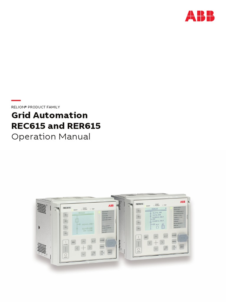REC615 | PDF | Electrical Engineering | Computing And Information ...