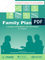 Family Planning WHO 2011 PDF