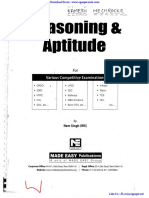 (Cgaspirants - Com) Made Easy Aptitude and Reasoning PDF