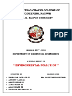 Environmental Pollution Seminar Report