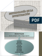 metodologia de la investigación