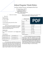 Laporan Praktikum Hukum Ohm, Jembatan Weastone, Dan Delta-Wye