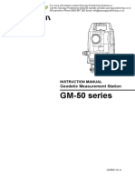 Topcon Synergy GM 50 Instruction Manual PDF