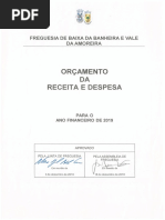 Orcamento Da Receita e Despesa 2019