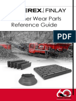 Crusher Wearparts Reference Guide (No Sale El Giratorio, Solo Cono, Mandibulas e Impactors)