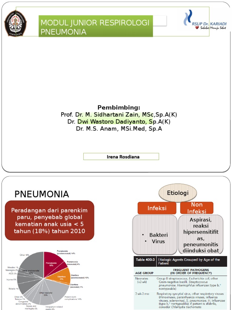 Tatalaksana Pneumonia pada Anak | PDF