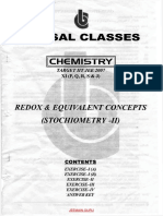 Redox and Equivalent Concepts (Stochiometry-Ii) PDF