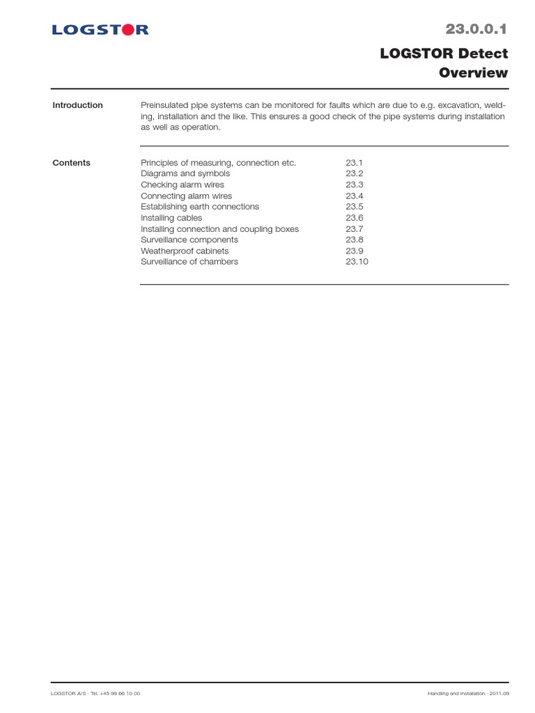 LOGSTOR Detect Installation Guide | PDF | Coaxial Cable | Electrical ...