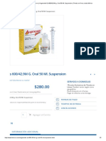 Farmacias del Ahorro Augmentin 600/42.9M g suspension